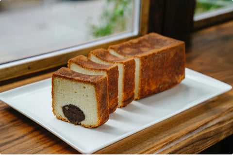 Sake Azuki Pound Cake