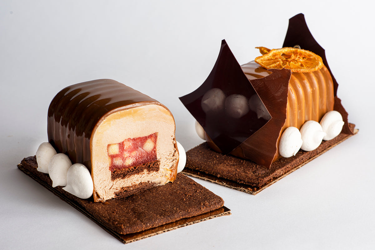 Fouet Hazelnut Chocolate Bûche De Noël - Limited Time Only!