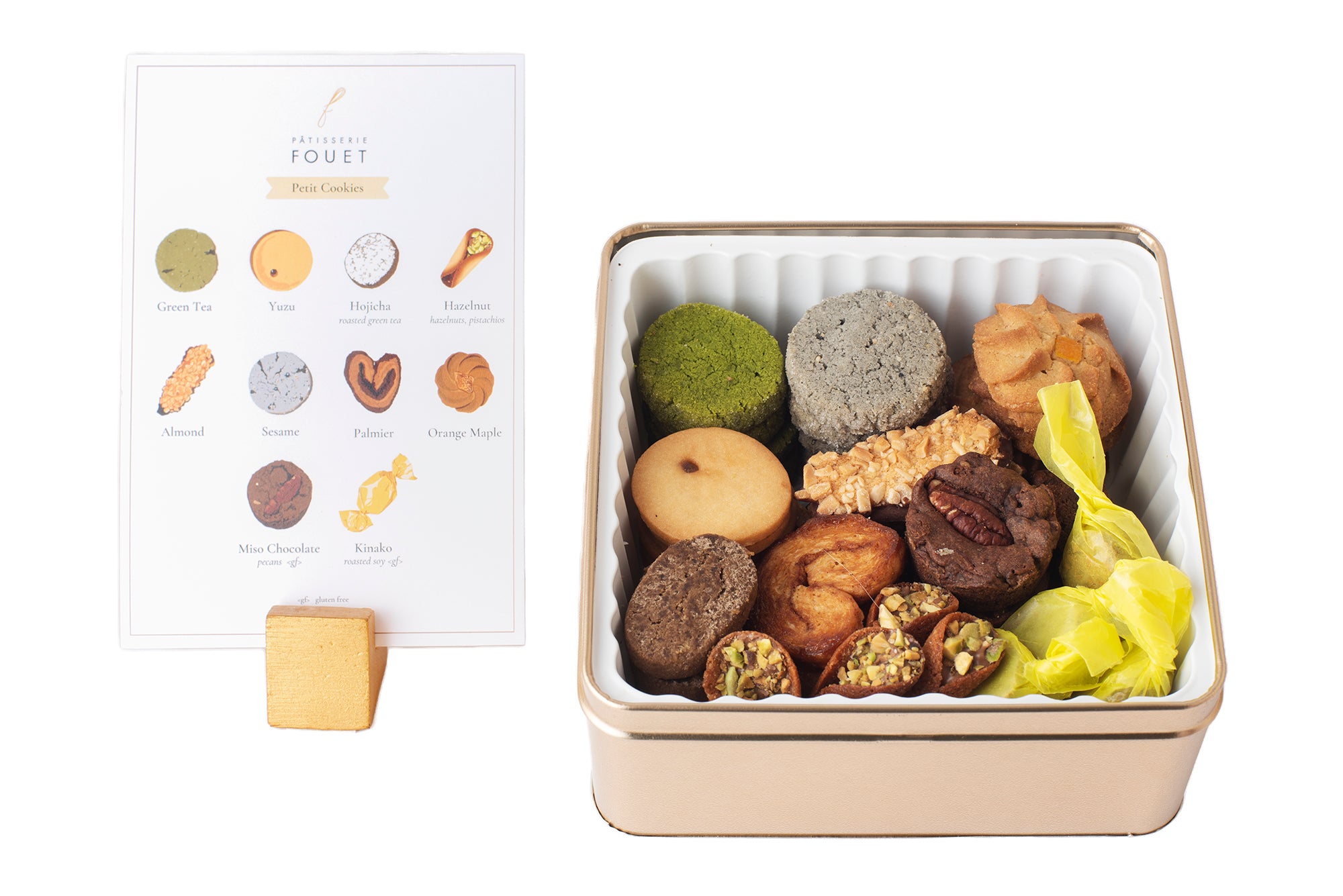 cookie  ルタンセット Patisserie Fouet - Assorted Cookie Tin (40 pc)